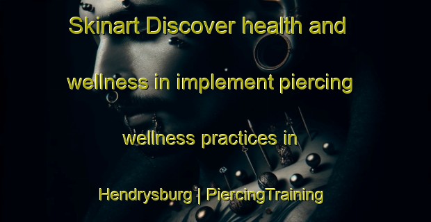 Skinart Discover health and wellness in implement piercing wellness practices in Hendrysburg | PiercingTraining | PiercingClasses | SkinartTraining-United States